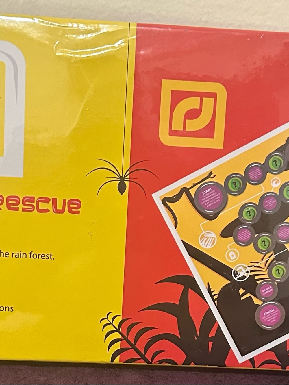 Rainforest Rescue board game New and Sealed extremely Rare